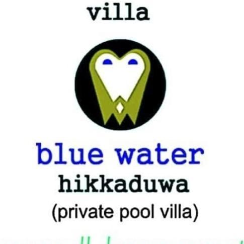 Blue Water Hikkaduwa Villa Buitenkant foto